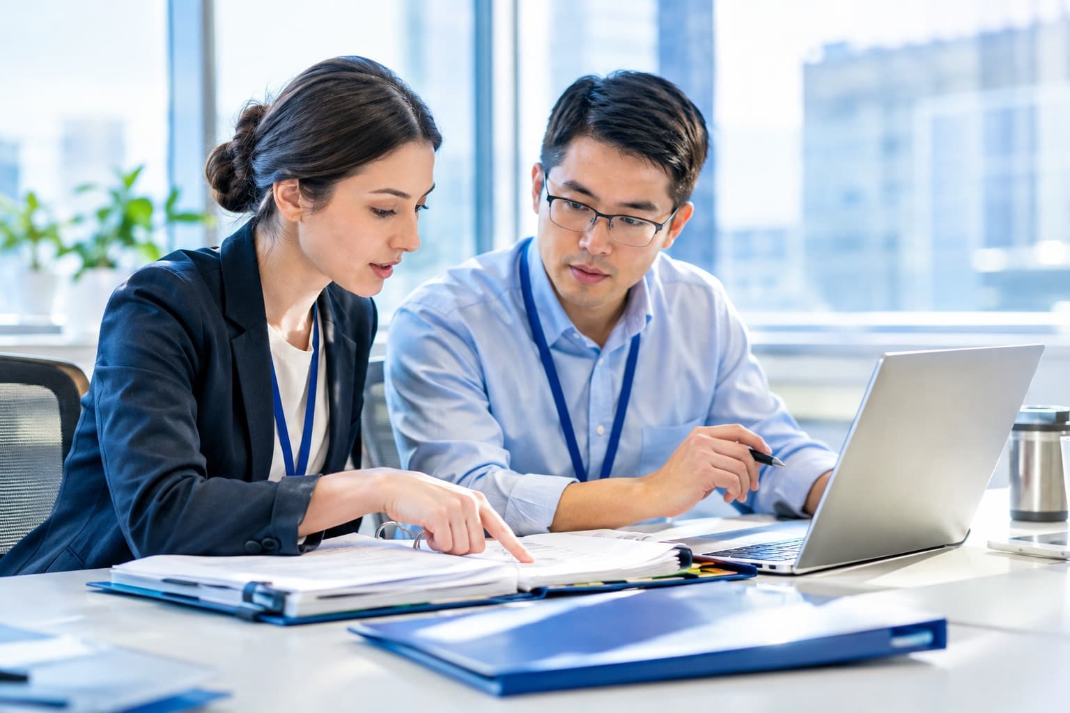 GxP audit specialists reviewing clinical documentation
